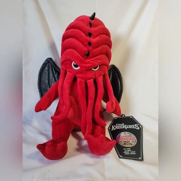 NWT Limited Edition Numbered Cthulhu Bloodlust Killstar Kreeptures Stuffed Plush - Picture 2 of 8